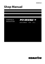 Preview for 1 page of Komatsu PC138USLC-11 Shop Manual