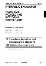 Предварительный просмотр 81 страницы Komatsu PC200-8M0 Shop Manual