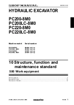 Предварительный просмотр 253 страницы Komatsu PC200-8M0 Shop Manual