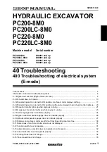 Предварительный просмотр 823 страницы Komatsu PC200-8M0 Shop Manual