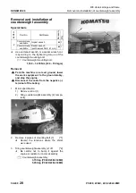 Предварительный просмотр 1072 страницы Komatsu PC200-8M0 Shop Manual