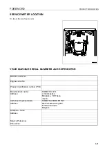 Предварительный просмотр 13 страницы Komatsu PC2000-8 BACKHOE Operation & Maintenance Manual