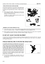 Предварительный просмотр 38 страницы Komatsu PC2000-8 BACKHOE Operation & Maintenance Manual