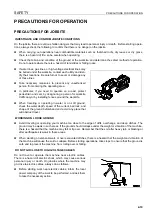 Предварительный просмотр 41 страницы Komatsu PC2000-8 BACKHOE Operation & Maintenance Manual