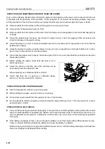 Предварительный просмотр 44 страницы Komatsu PC2000-8 BACKHOE Operation & Maintenance Manual