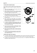 Preview for 45 page of Komatsu PC2000-8 BACKHOE Operation & Maintenance Manual