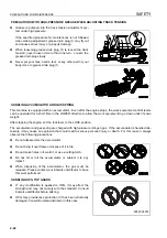 Предварительный просмотр 64 страницы Komatsu PC2000-8 BACKHOE Operation & Maintenance Manual