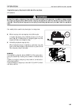 Предварительный просмотр 157 страницы Komatsu PC2000-8 BACKHOE Operation & Maintenance Manual