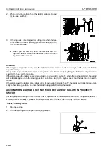 Предварительный просмотр 218 страницы Komatsu PC2000-8 BACKHOE Operation & Maintenance Manual