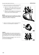 Предварительный просмотр 296 страницы Komatsu PC2000-8 BACKHOE Operation & Maintenance Manual