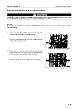 Предварительный просмотр 427 страницы Komatsu PC2000-8 BACKHOE Operation & Maintenance Manual