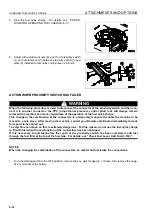 Предварительный просмотр 448 страницы Komatsu PC2000-8 BACKHOE Operation & Maintenance Manual