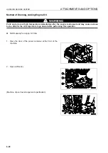 Предварительный просмотр 456 страницы Komatsu PC2000-8 BACKHOE Operation & Maintenance Manual