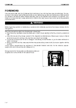 Предварительный просмотр 4 страницы Komatsu PC210-10 DEMOLITION BASE SPEC. Operation & Maintenance Manual