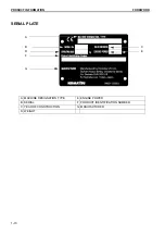 Предварительный просмотр 12 страницы Komatsu PC210-10 DEMOLITION BASE SPEC. Operation & Maintenance Manual