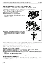 Предварительный просмотр 38 страницы Komatsu PC210-10 DEMOLITION BASE SPEC. Operation & Maintenance Manual