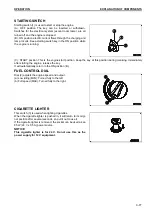 Предварительный просмотр 147 страницы Komatsu PC210-10 DEMOLITION BASE SPEC. Operation & Maintenance Manual