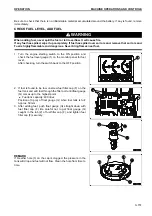 Предварительный просмотр 221 страницы Komatsu PC210-10 DEMOLITION BASE SPEC. Operation & Maintenance Manual