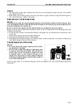 Предварительный просмотр 237 страницы Komatsu PC210-10 DEMOLITION BASE SPEC. Operation & Maintenance Manual