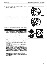 Предварительный просмотр 239 страницы Komatsu PC210-10 DEMOLITION BASE SPEC. Operation & Maintenance Manual