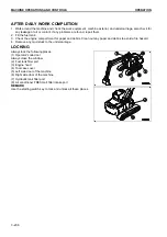 Предварительный просмотр 276 страницы Komatsu PC210-10 DEMOLITION BASE SPEC. Operation & Maintenance Manual