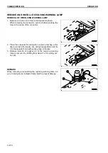 Предварительный просмотр 286 страницы Komatsu PC210-10 DEMOLITION BASE SPEC. Operation & Maintenance Manual