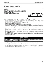 Предварительный просмотр 297 страницы Komatsu PC210-10 DEMOLITION BASE SPEC. Operation & Maintenance Manual