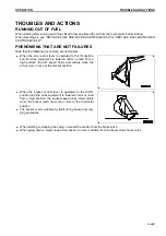 Предварительный просмотр 299 страницы Komatsu PC210-10 DEMOLITION BASE SPEC. Operation & Maintenance Manual