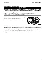 Предварительный просмотр 301 страницы Komatsu PC210-10 DEMOLITION BASE SPEC. Operation & Maintenance Manual