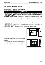 Предварительный просмотр 351 страницы Komatsu PC210-10 DEMOLITION BASE SPEC. Operation & Maintenance Manual