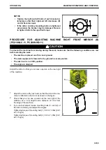 Preview for 239 page of Komatsu PC210-11 Operation & Maintenance Manual