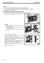 Предварительный просмотр 406 страницы Komatsu PC210-11 Operation & Maintenance Manual