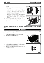 Предварительный просмотр 407 страницы Komatsu PC210-11 Operation & Maintenance Manual