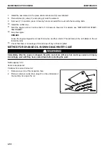 Предварительный просмотр 410 страницы Komatsu PC210-11 Operation & Maintenance Manual