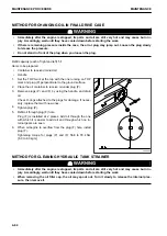 Предварительный просмотр 416 страницы Komatsu PC210-11 Operation & Maintenance Manual