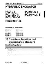 Предварительный просмотр 263 страницы Komatsu PC210-8 Shop Manual