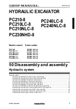 Предварительный просмотр 1075 страницы Komatsu PC210-8 Shop Manual