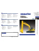 Komatsu PC220-8 Brochure preview