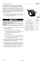 Предварительный просмотр 52 страницы Komatsu PC22MR-3 Operation & Maintenance Manual