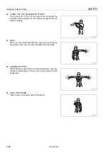 Предварительный просмотр 58 страницы Komatsu PC22MR-3 Operation & Maintenance Manual