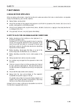 Предварительный просмотр 63 страницы Komatsu PC22MR-3 Operation & Maintenance Manual