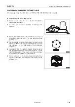 Предварительный просмотр 79 страницы Komatsu PC22MR-3 Operation & Maintenance Manual