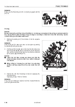 Предварительный просмотр 126 страницы Komatsu PC22MR-3 Operation & Maintenance Manual