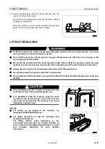 Предварительный просмотр 189 страницы Komatsu PC22MR-3 Operation & Maintenance Manual