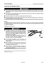 Предварительный просмотр 249 страницы Komatsu PC22MR-3 Operation & Maintenance Manual