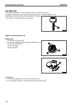 Предварительный просмотр 141 страницы Komatsu PC300-8 Operation & Maintenance Manual