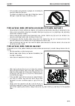 Preview for 61 page of Komatsu PC360LC-11 Operation & Maintenance Manual