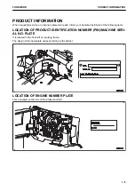 Предварительный просмотр 6 страницы Komatsu PC45MR-30403 Operation And Maintenance Manual