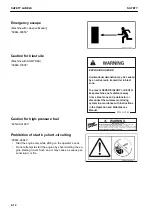 Предварительный просмотр 23 страницы Komatsu PC45MR-30403 Operation And Maintenance Manual