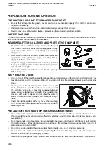 Предварительный просмотр 25 страницы Komatsu PC45MR-30403 Operation And Maintenance Manual